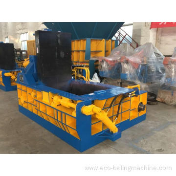 Mobile Hydraulic Horizontal Metal Scrap Iron Baler Equipment